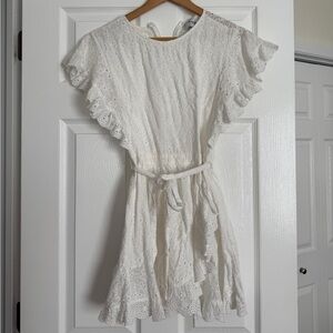 Princess Polly White Eyelet Dress